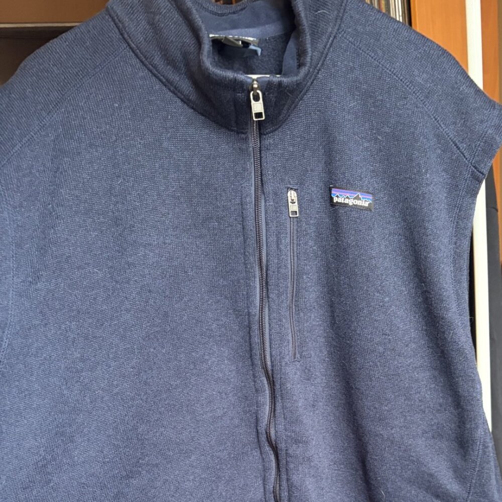 Patagonia Vest - Navy- EUC Sz. 3XL